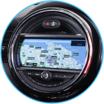 BMW Mini 8.8in display retrofit CarPlay and android auto kit